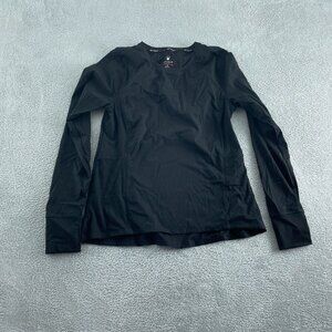 Spyder Active Black Long-Sleeve Performance Shirt L Nylon Blend NWOT 5756